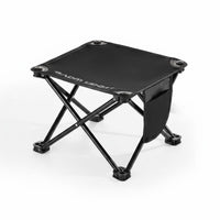 Foldable Portable Fishing Stool High Load Capacity Folding Camp Stool Sturdy Fishing Seat Reinforced Side Support for Camping