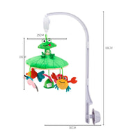 Musical Crib Mobile with Music Hanging Crib Mobile Soft Toy Soothing for Infants, Babies, Newborns