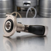 Angled Tapping Coupler Threaded Connection Beer Keg Coupler Side Outlet