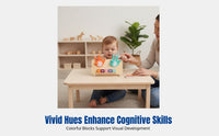 Finger Counting Math Toy, Montessori Early Education, Wooden, For Young Children, Double-Sided, Colorful, Gift Box
