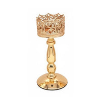 3 Pieces Wrought Iron Candle Holder Modern Design Decorative Candle Holder Set Elegant Style Home Decoration for Party Decor