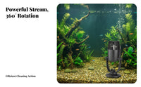 Aquarium Water Circulator Silent Fish Tank Circulation Pump Waterproof Sealed Motor Aquarium Water Current Pump for Bedroom
