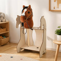 Horse-Head Display Rack 57 Cm Tall Two-Tier Display Rack Storage Item