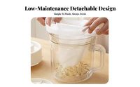 Large Capacity Yogurt Strainer Fast Filtration Yogurt Filter Press Sans for Health Enthusiasts, Home Cooks