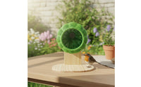 Natural Material Hanging Parrot Sleeping Cave Long-Lasting Parrot Sleeping Bed Breathable Chew-Resistant Bird Bed for Desktop