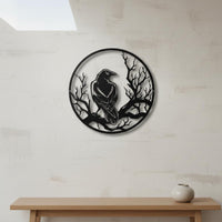 Silhouette Wall Art Iron Construction Metal Wall Art Easy to Hang House Decoration
