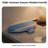 Infant Height and Weight Scale Connectivity Digital Infant Scale Built-in Tape Measure Smart Infant Growth Measurement Device for Nursery, Home