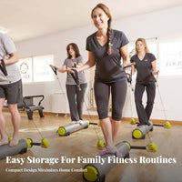 Multi-Functional Pilates Roller Pilates Roller Non-Slip Design Core Training Balance Roller Portable Pilates Instructor for Mind-Body Practice Practiti Single Rs, Beginners, Adults, Home Gym, Full Body Exercise, Travel, Office