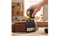 Slim Belt-Mounted Tape Measure Clip Compact Tape Measure Clip Long-Lasting Hardware Sturdy for Contractors, Electricians