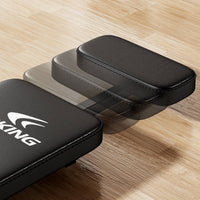 Adjustable Sit-up Assistance Board Padded Foldable Sit-up Board Steel Frame Abdominal Training Bench Foam Rollers