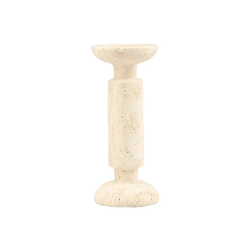 Travertine Candle Holder Current Mineral Candle Holder Decorative Decor for Tabletop