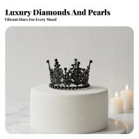 Wedding Hair Crown Shiny Crystal S Bead Crystal Tiara Mini Bead Crown Elegant Design Small Crystal Tiara Reusable