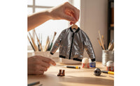1/6 Scale Windbreaker Jacket Fastener Closure 1/6 Scale Male Clothing 12 Inch Figure Jacket Authentic Design for Hobbyists