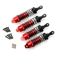 4 Pieces RC Car Shock Absorbing Parts Threaded Damper Shock Absorbing Parts Lightweight Parts