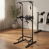 Power Station Adjustable Height Pull-up Station Freestanding Press Station