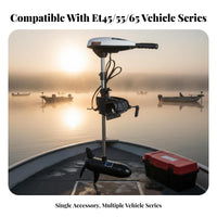 12V System Compatible Electric Trolling engine maintenance Parts Ergonomic Tiller Handle Trolling engine Hardware Easy Installation Boating gear durableDuty Design for Fishermen, Boat Owners, DIY technicians, Fishing, competitions, Lakes and watermethods