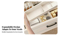 Expandable Drawer Divider Multiple Compartments Extendable Cutlery Organizer