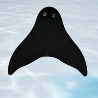 Mermaid Tail Fin Snug-Fitting Monofin with Foot Pockets Mermaid Monofin Molded Swim Fin with Foot Pockets Streamlined