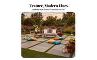 Waterresistant 4-Piece Woven Lounge set Weather-withstandant Garden Conversation Set Comfortable paddings Patio Seating Group Leisure elegant design for guest accommodation Managers, Homeowners, Sunroom, Balcony, Backyard, waterfront area