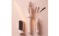 Multi-Styler Multipurpose Curler with Interchangeable Versatile Hair Straightener with Brush for Home