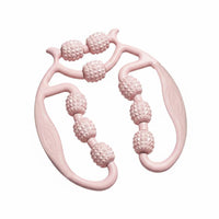 Muscle Soreness Relief Circular-Shaped Roller Massager Independent Rollers Leg Clamp Massager Stretchable Design U-Shaped Leg Roller for Runners, Athletes, Stretching Practitioners, Post-Workout, Home Gym, Office