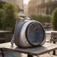 Cat Carrier Backpack with Transparent Window Portable for Walks