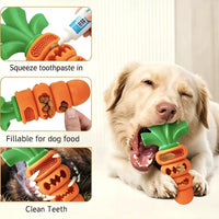 Carrot-Shaped Pet Chew Toy for Dogs, Durable Nylon