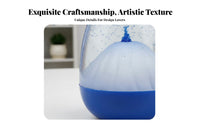 Mountain Eruption Hourglass Creative Design Mountain Eruption Egg Unique Gift Volcanic Motion Bubbler for Students, Adults, Desktop, Study Room