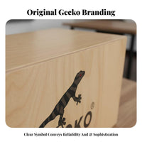 Hand Played Cajon Rich Bass and Snare Sounds Cajon Drum Versatile Sound Percussion Instrument Portable Design for Percussionists, Music Students, Live Performances, Unplugged Sessions, Street Performance, Recording Studios