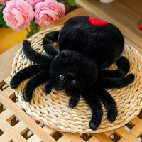 Creative Black Spider Plush Toy for Halloween Prank