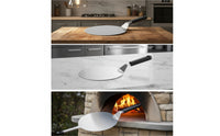 Stainless Steel Pizza Peel Dishwasher Pizza Peel with Handle Food Grade for Pizzerias