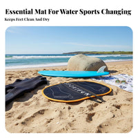 EVA Swim Mat Compact Design Portable Changing Mat Foldable Sports Accessory for Swimmers, Athletes, Swimming Pool, Public Showers, Beach
