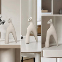 Human Figure Vase Abstract Human Body Vase Minimalist Sculpture for Homeowners, Entryway