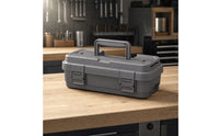 Hard-Sided Heavy-Duty with Handle Lockable Secure Carrying Case for Amateur Fixers, Home Repairs, Work