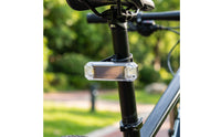 High-Brightness Solar Bike Light with Mounting Strap Bright Bike Tail Light Lightweight Easy to Install for Cyclists, Commuters