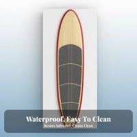 Stand-up Paddleboard Deck Pad Waterproof EVA Surfboard Anti-Slip Mat Shock Absorbent EVA Foam Deck Mat for Kayakers, DIY Enthusiasts, Sea, Rivers