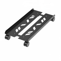 Under Desk PC Holder with Wheels Heavy Duty Rolling Computer Chassis Holder