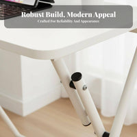 Foldable Laptop Table Installation Foldable Bed Tray Multi-Functional Lap Desk for Children, Students, Dormitory, Dorm Room, Floor