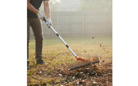 Detachable Handle Heavy Duty Thatch Rake Multi-Purpose Dethatching Rake for Gardeners, Farmers, Garden, Farm, Lawn
