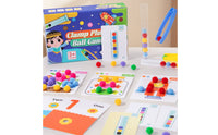 Clamp and Sort Game Fine Motor Skills Soft Ball Sorting Toy Educational