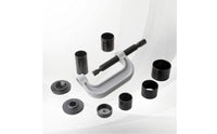 10 Pieces Ball Joint Tool Kit Heavy Duty Ball Joint Press with Adapters High Strength for Mechanics, Home Mechanics, Auto Repair Shop, Garage