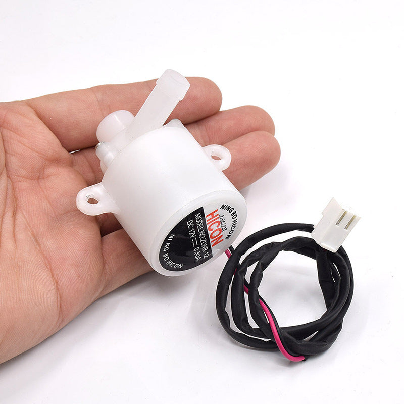 12V Water Pump for Ice Maker, Brushless Impeller Pump, HZB-12A/25BF