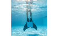 Mermaid Tail Swim Fin One-Size Mermaid Monofin Swim Fin with Double Foot Pocket Snug-Fitting Monofin with Foot Pockets