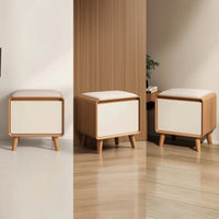 Shoe Storage Bench Compact Shoe Storage Bench Upholstered Furniture for Entryway, Hallway, Small Apartments