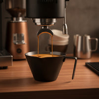 Stainless Steel Espresso Measuring Cup Graduated Measuring Cup with Spouts Metal Exact for Baristas, Coffee Shops
