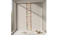Colorful Bird Ladder Safe Hanging Bird Toy Interactive Climbing Ladder Bright for Pet Birds