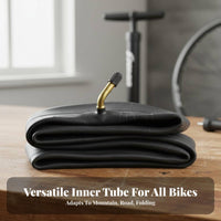 Bike Inner Tube Good Air Retention Butyl Rubber Bike Tube Puncture-Resistant for Cyclists, Commuters, Road Biking, Trail Riding, Commuting