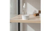 Low-Height Reptile Water Bowl Long-Lasting Ceramic Bowl with Ribbed Exterior Safe Reptile Dish Elegant for Small Pets