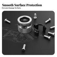 Motorcycle Fork Seal Installer Carbon Steel Construction Front Fork Seal Replacement Tool Easy Installation for DIY Enthusiasts