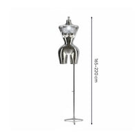 Female Dress Form High Gloss Mannequin Torso Stable Base Plus Size Mannequin Stand fit Clothing Store Owners, Boutique